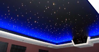 Натяжной потолок звездное небо Сланцы, цена от 5187 руб.